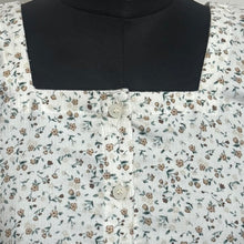 Floral Square Neck Crop Shirt